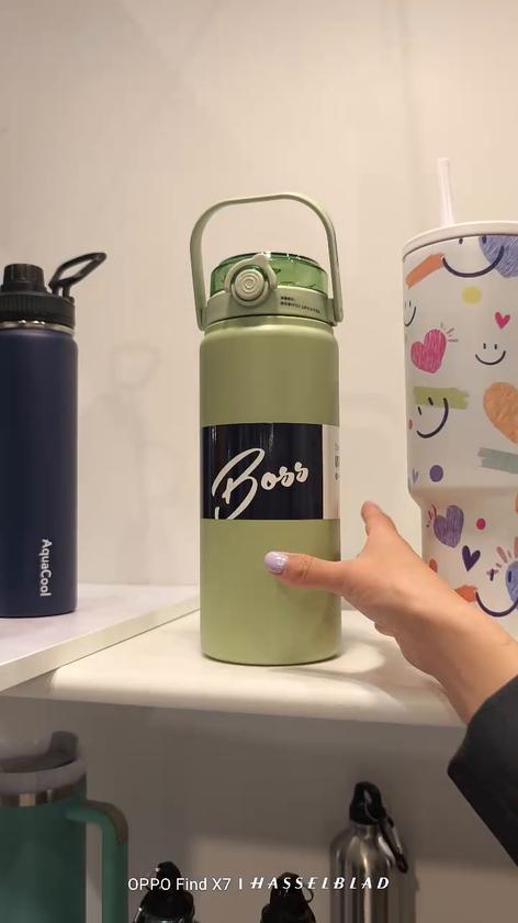 TI-1152 Insulated Stainless Bottle live sample at Hong Kong MEGA SHOW Booth 3C-B37