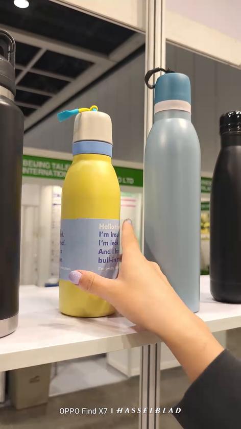 TI-1239 Retail-Ready Vacuum Flask live sample at Hong Kong MEGA SHOW Booth 3C-B37