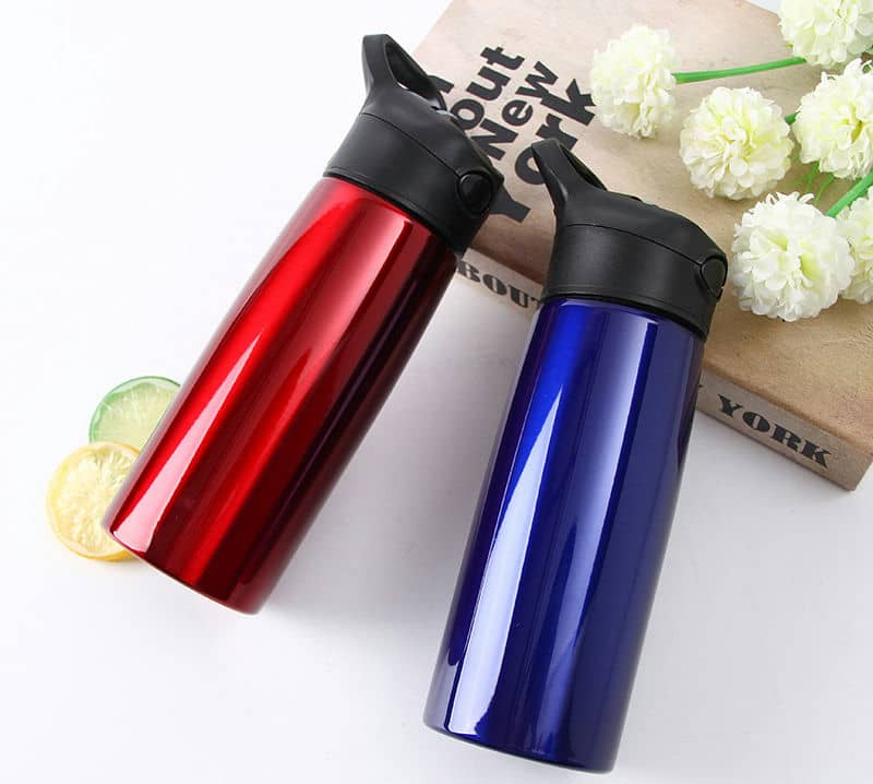 TA-1041 Bounce-Lid Straw Sport Bottle — view 2