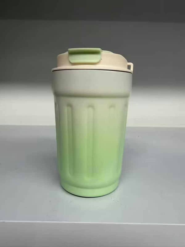 TH-1004 380ml Gradient Ceramic Thermos with Strap — view 2