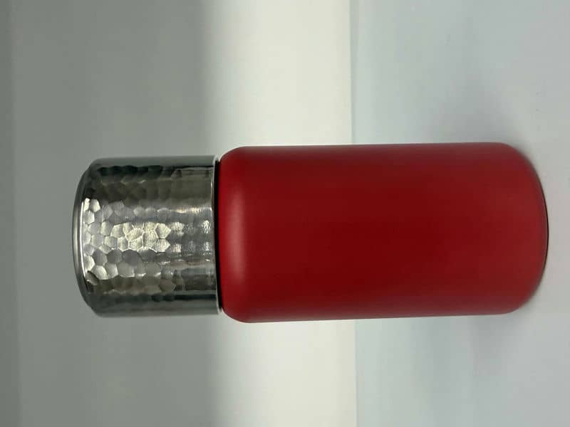 TH-1010 360ml Hammered-Lid Ceramic Thermos — view 2