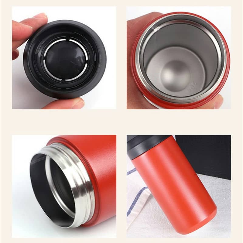 TI-1084 Japanese-Style Matte Slim Thermos — view 4