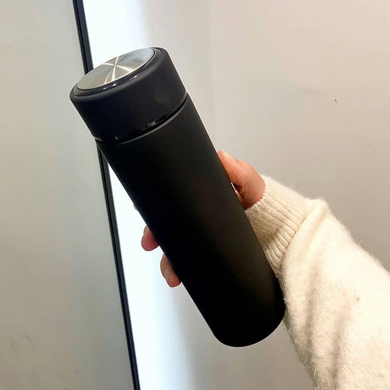 TI-1099A Temp-Display Straight-Body Thermos — view 3