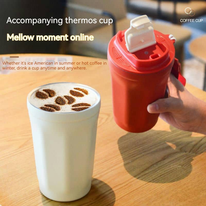 TI-1102B Octagon Anti-Roll Coffee Thermos — view 4