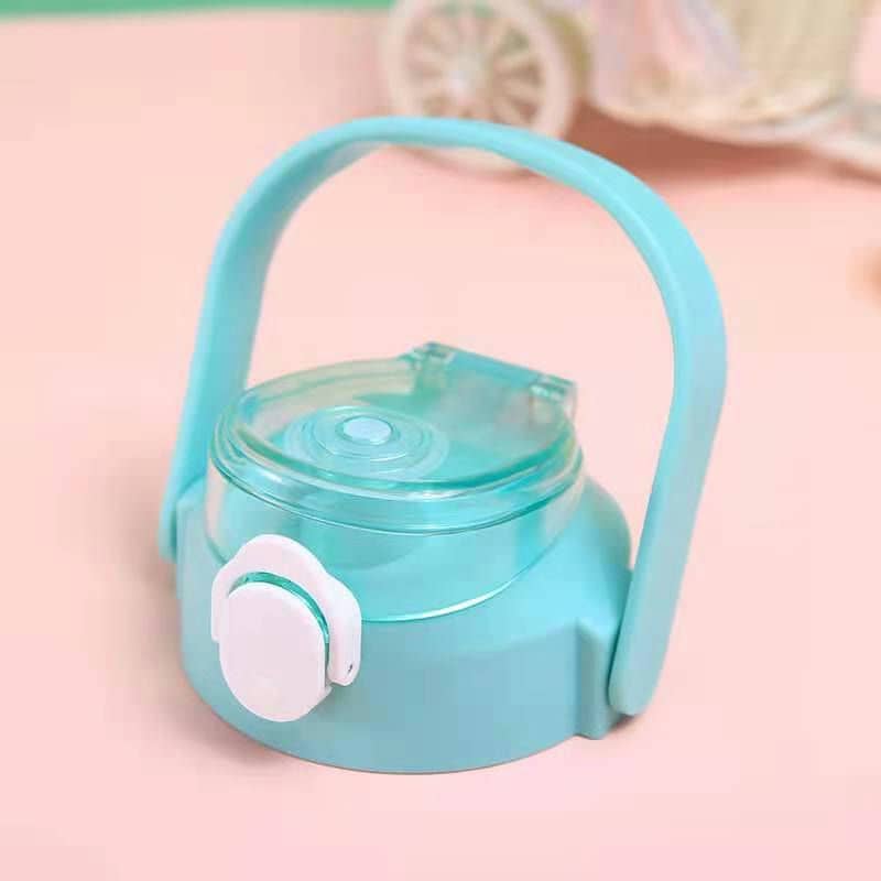TI-1108 1L Straw Thermos with Strap & DIY Sticker — view 3