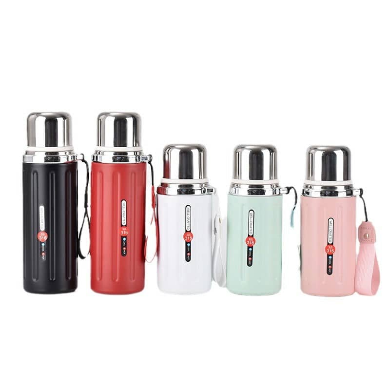 TI-1139 Retro Thermos with Carry Strap — view 8