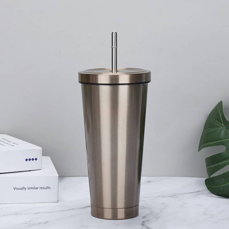 TI-1143 Straw-Lid Car Thermos Bottle — view 7
