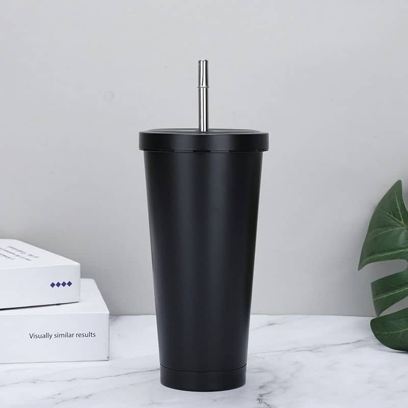 TI-1143 Straw-Lid Car Thermos Bottle — view 8