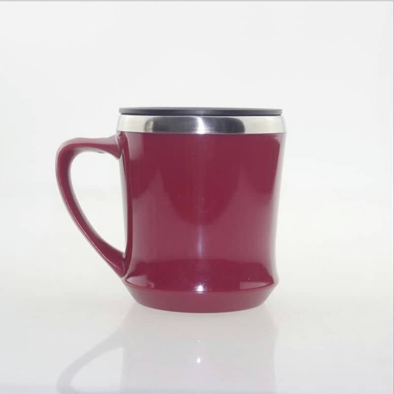 TL-1033 Plastic-Out/Steel-In Ergonomic Mug — view 2