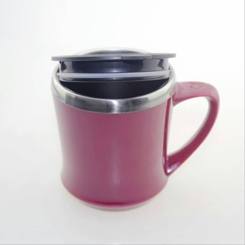 TL-1033 Plastic-Out/Steel-In Ergonomic Mug — view 3