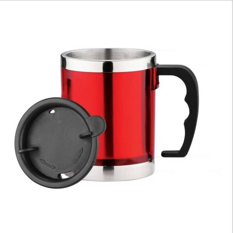 TL-1036 Lightweight Drop-Proof Mug with Lid — view 3