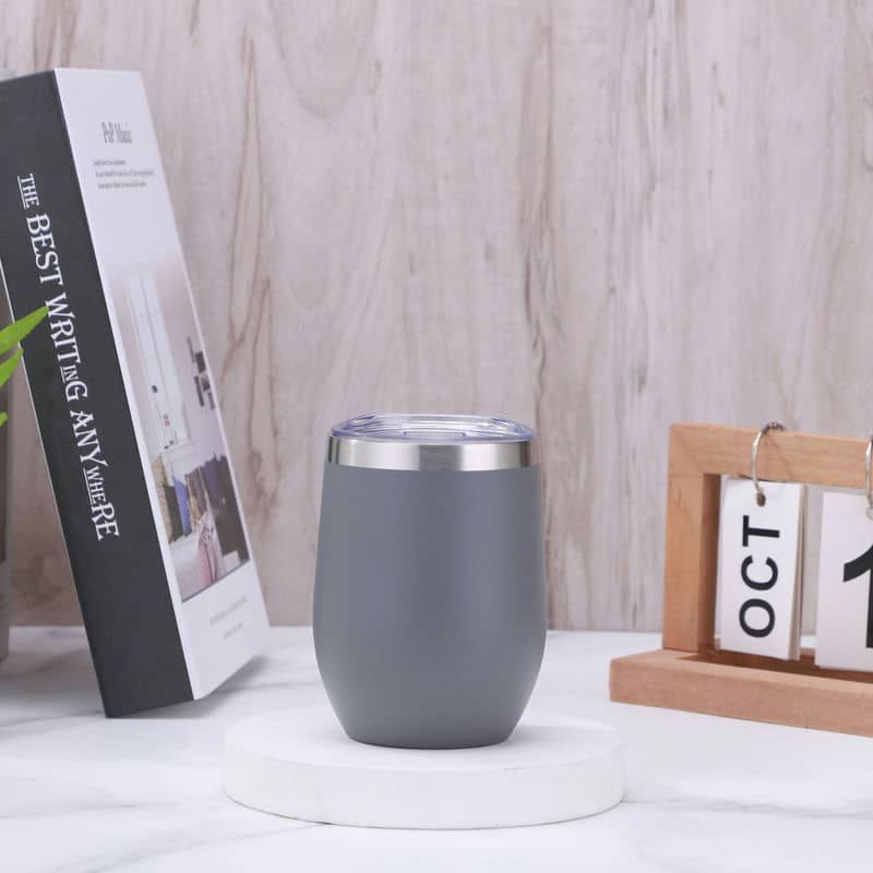 TL-1045 Egg-Shape Vacuum Coffee Cup — view 2