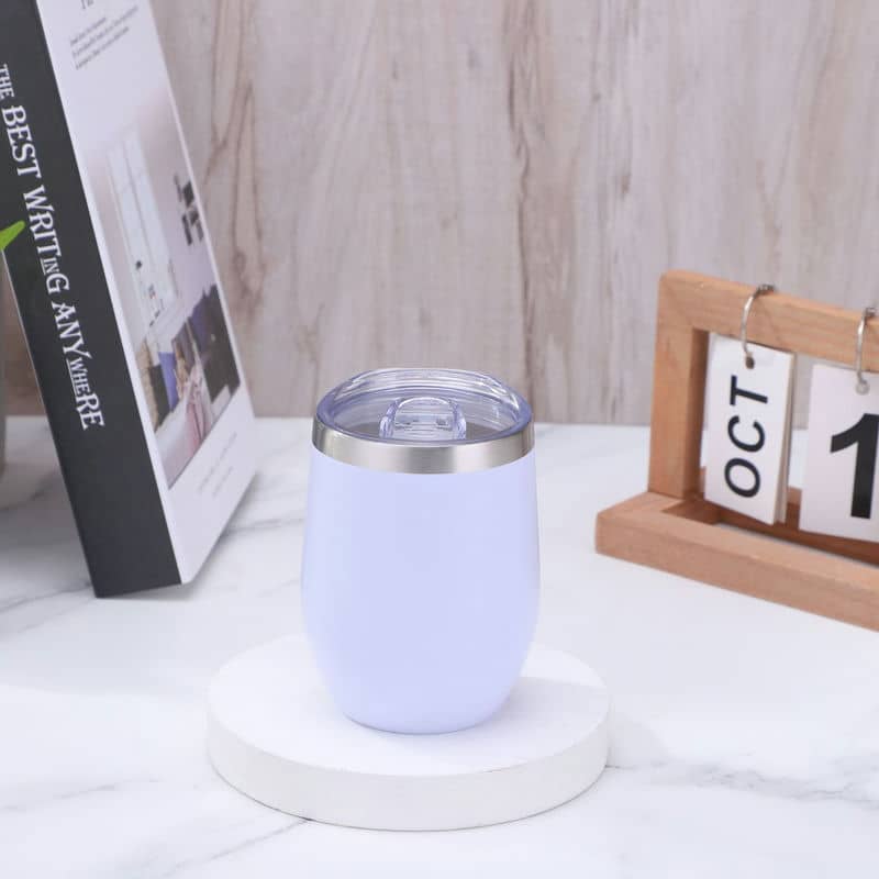 TL-1045 Egg-Shape Vacuum Coffee Cup — view 3