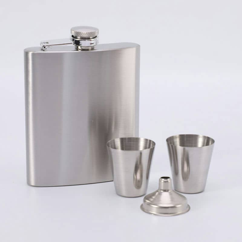 TO-1009 Flask Gift Set with 2 Cups — view 3