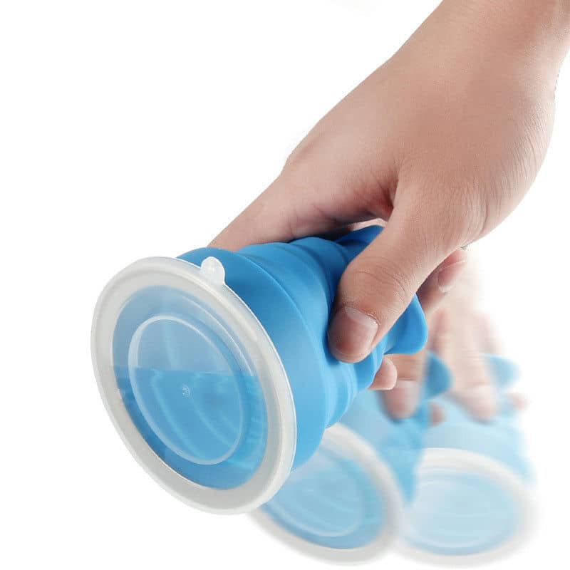 TU-1003 Mini Folding Bottle with Cord (250ml) — view 3