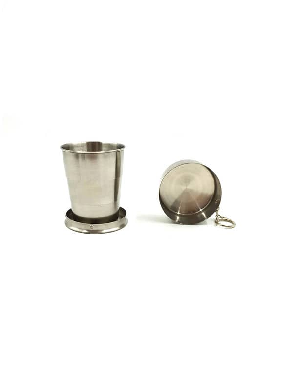 TU-1004 Stainless Folding Bottle with Clip (150ml) — view 4