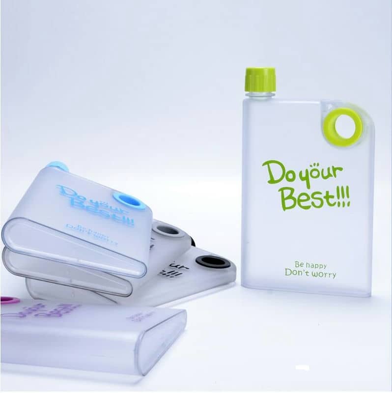 TY-1005 Slim Flat Notebook Bottle with Wrist Strap — view 6