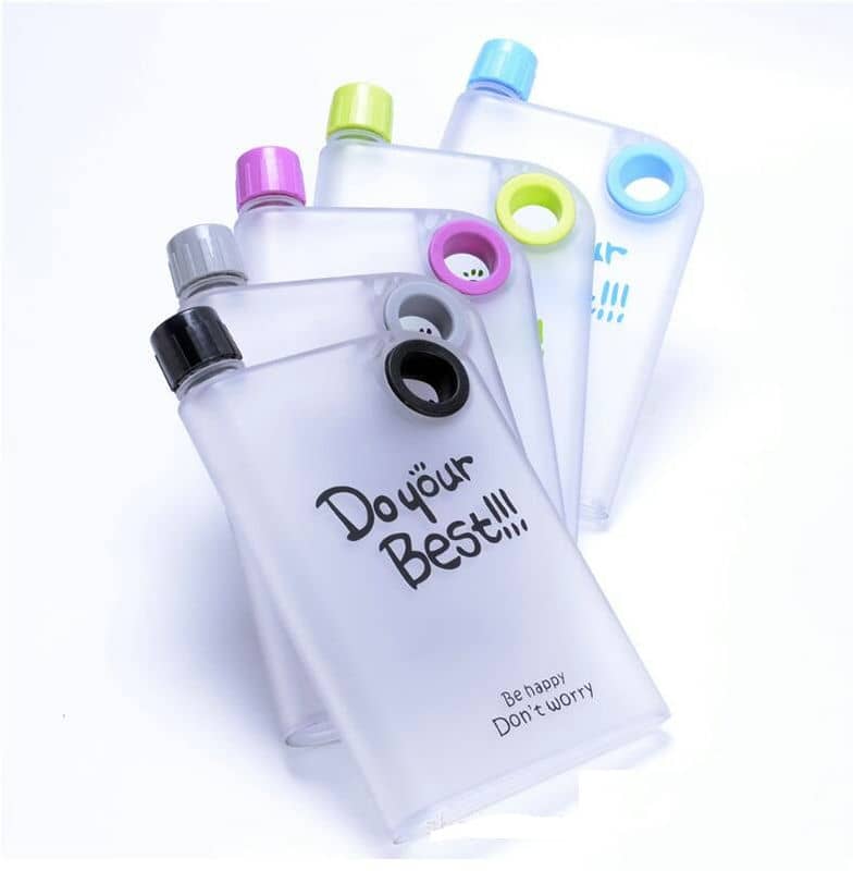 TY-1005 Slim Flat Notebook Bottle with Wrist Strap — view 7