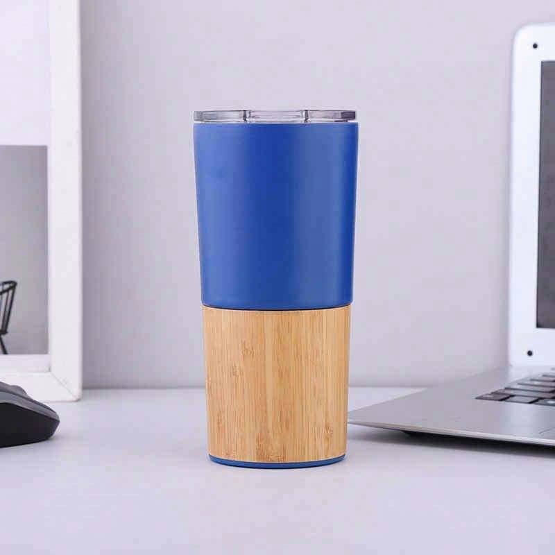 bamboo bottom vacuum tumbler 20oz tx 1014 — view 6