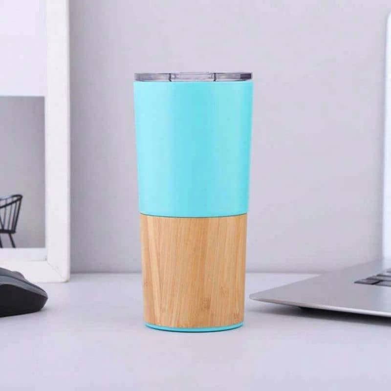 bamboo bottom vacuum tumbler 20oz tx 1014 — view 7