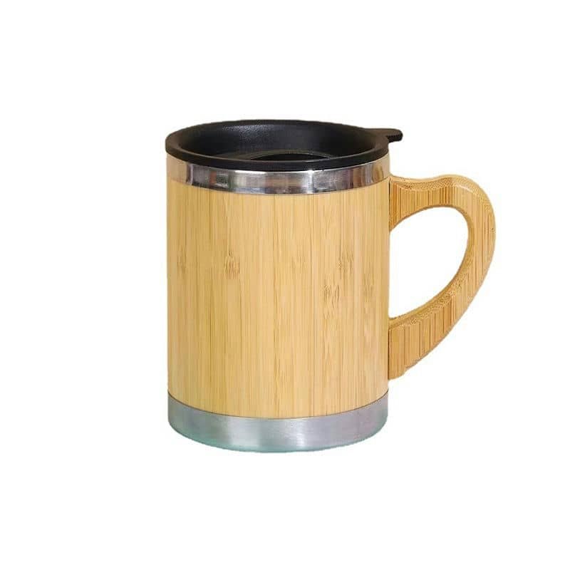 bamboo shell office mug handle tx 1011 — view 3
