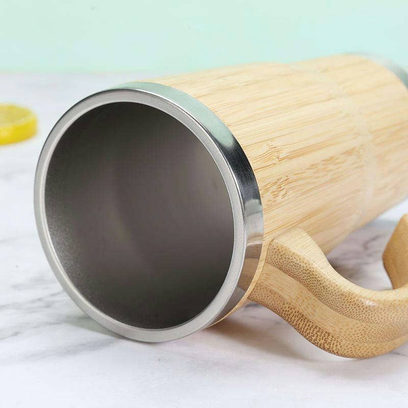 bamboo shell travel mug handle tx 1019 — view 3