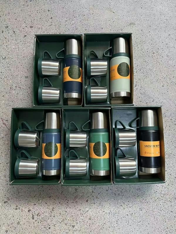 TV-1024B 650-150 ml Vacuum Flask Gift Set — Jupeng Drinkware
