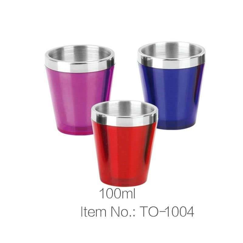 TO-1004 100 ml Stainless Steel Shot Cup