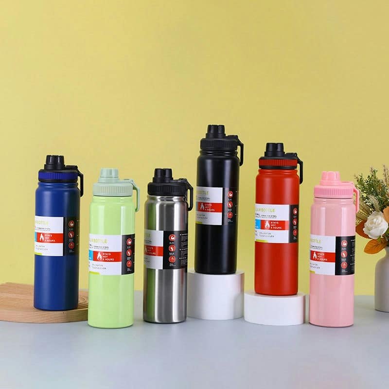 TI-1223 800 ml Double-Wall Sport Water Bottle