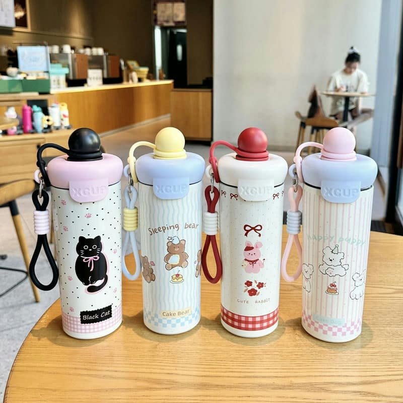 TI-1246 600 ml Slim-Bottle Vacuum Flask