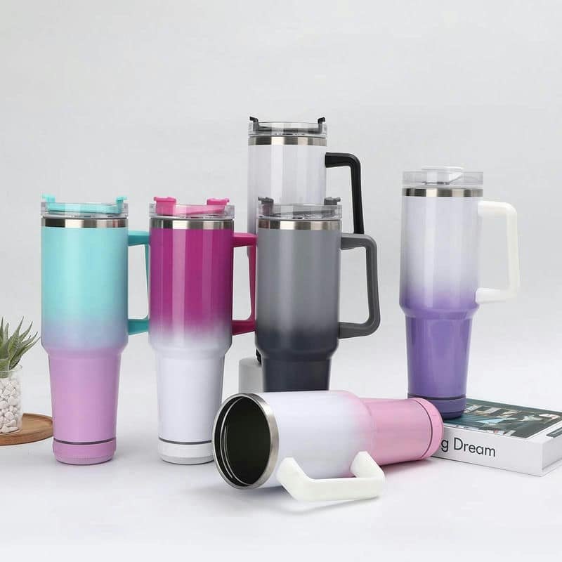 TI-1178 40oz Handled Bluetooth Speaker Tumbler