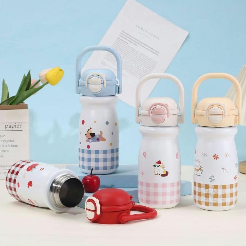 TI-1196 500 ml Handled Kids Vacuum Bottle